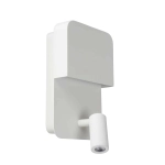 Kinkiet BOXER LED 3000K With USB charging point biały 79200/08/31 Lucide - zdjęcie dodatkowe 1